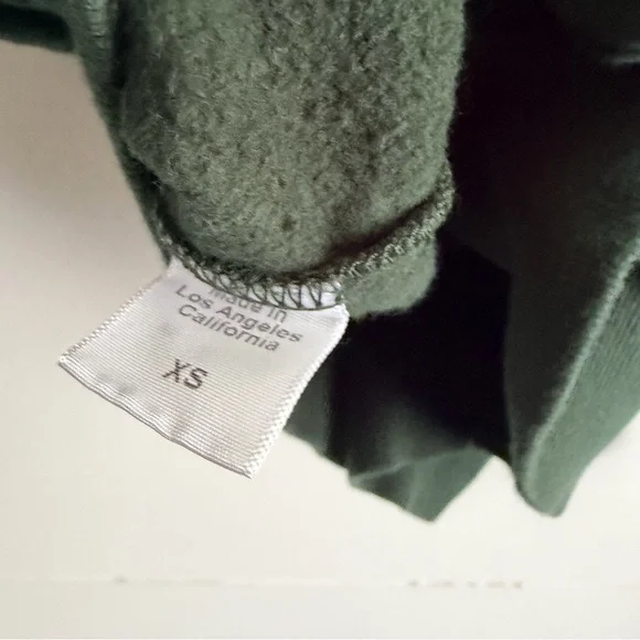 Clare V Forest Oversized Oui Sweatshirt - Picture 7 of 7